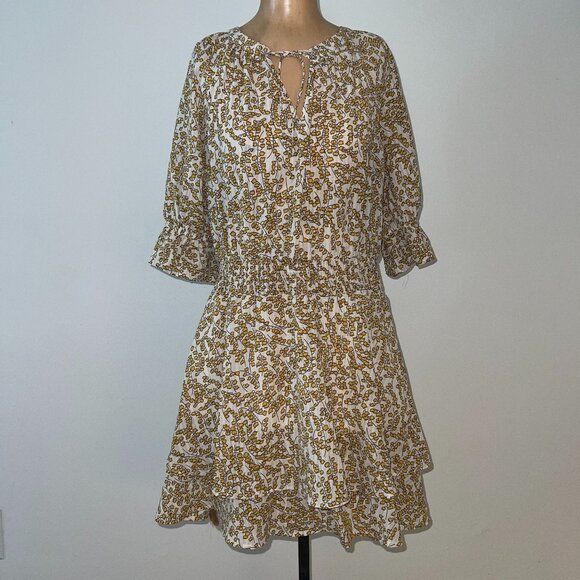 Lily of the Valley Floral Dress by All in Favor - Large - Picture 1 of 12